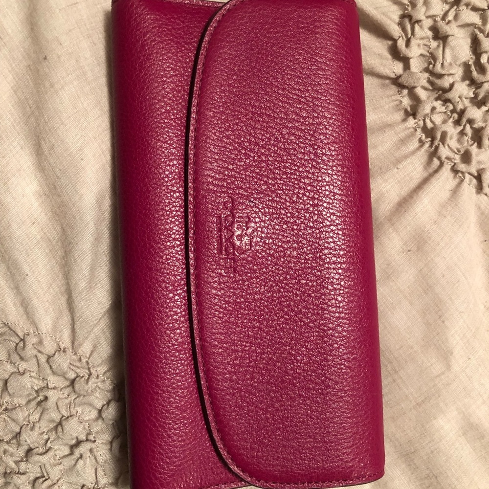 Fuchsia Coach Wallet